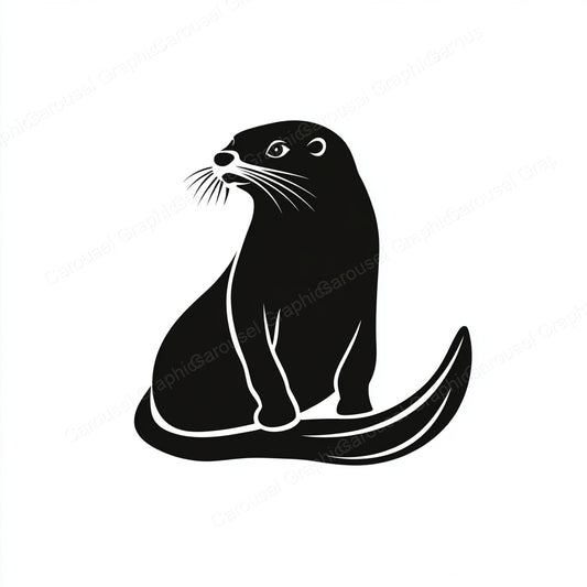 Otter Vector Graphic preview