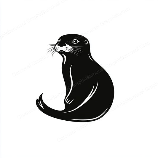 Otter Vector Graphic preview