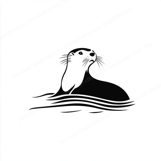 Otter Vector Graphic preview