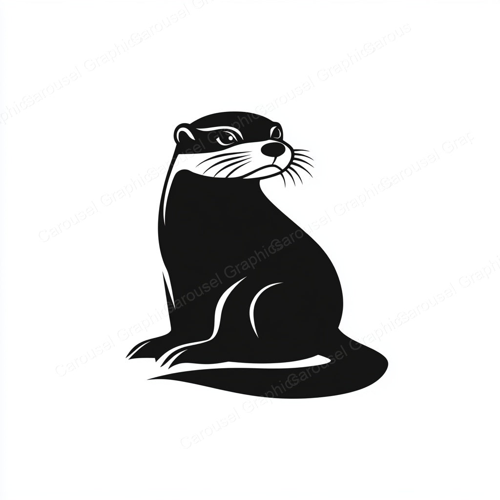 Otter Vector Graphic preview