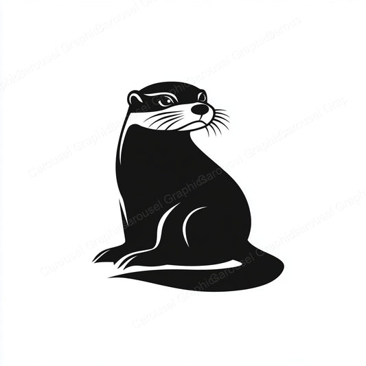 Otter Vector Graphic preview