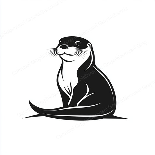 Otter Vector Graphic preview