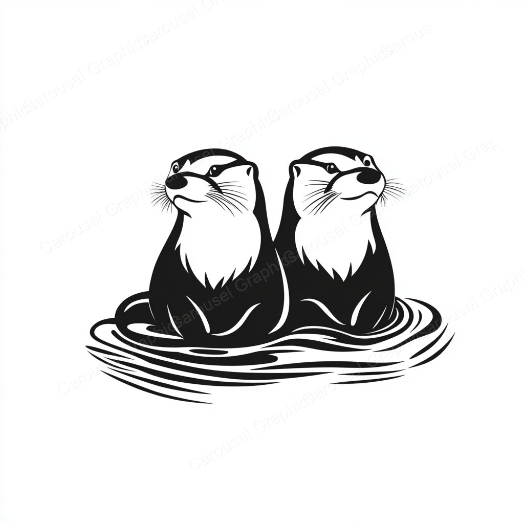 Otter Vector Graphic preview