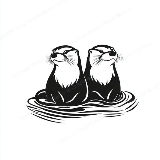 Otter Vector Graphic preview
