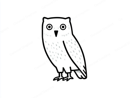 Owl Vector Graphic preview