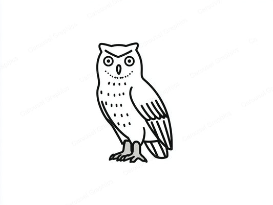 Owl Vector Graphic preview