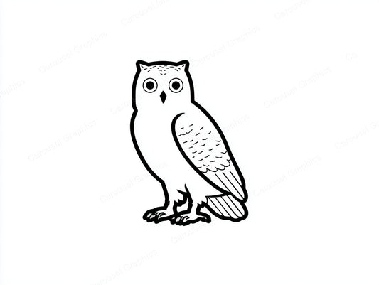 Owl Vector Graphic preview