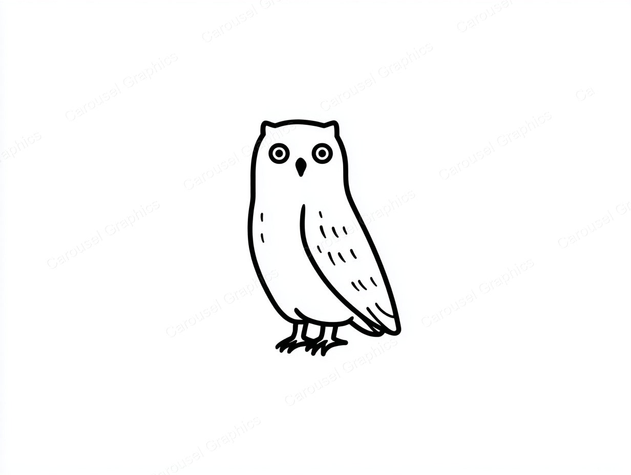 Owl Vector Graphic preview