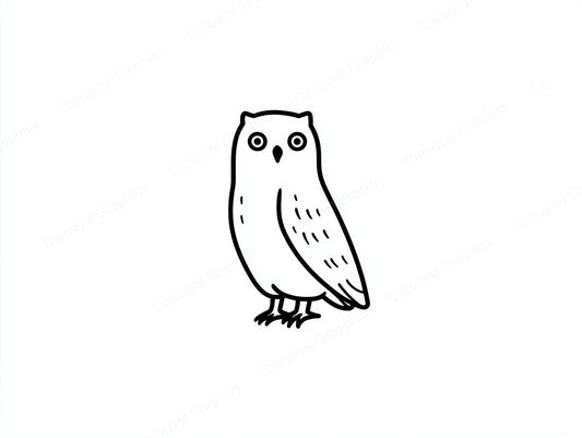 Owl Vector Graphic preview