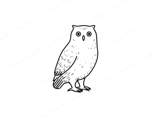 Owl Vector Graphic preview