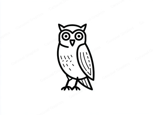 Owl Vector Graphic preview