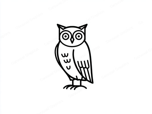 Owl Vector Graphic preview