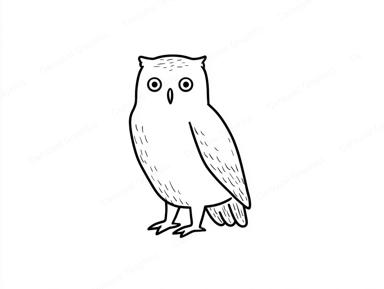 Owl Vector Graphic preview