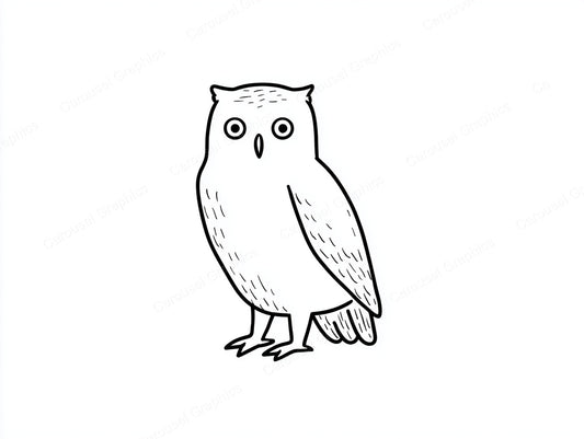 Owl Vector Graphic preview