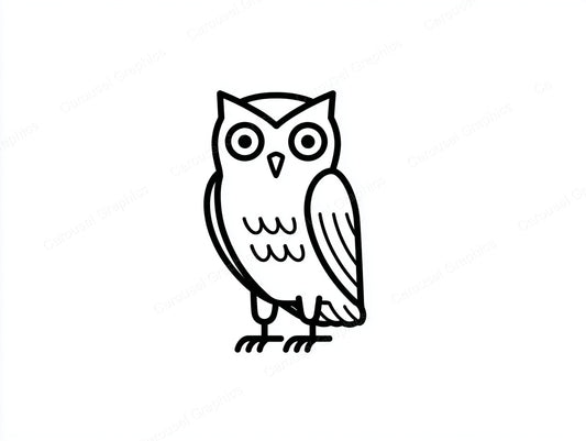 Owl Vector Graphic preview