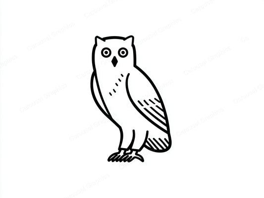 Owl Vector Graphic preview