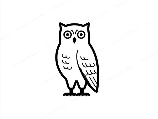Owl Vector Graphic preview