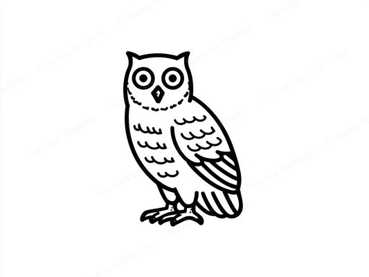 Owl Vector Graphic preview