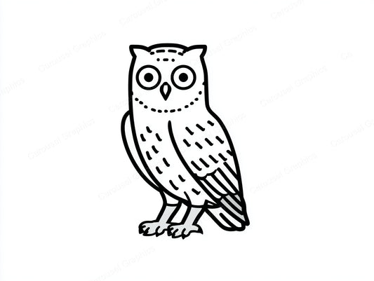 Owl Vector Graphic preview