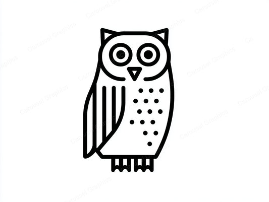Owl Vector Graphic preview