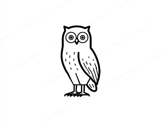Owl Vector Graphic preview
