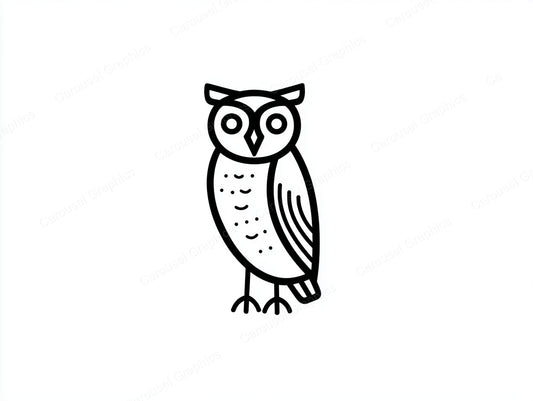 Owl Vector Graphic preview