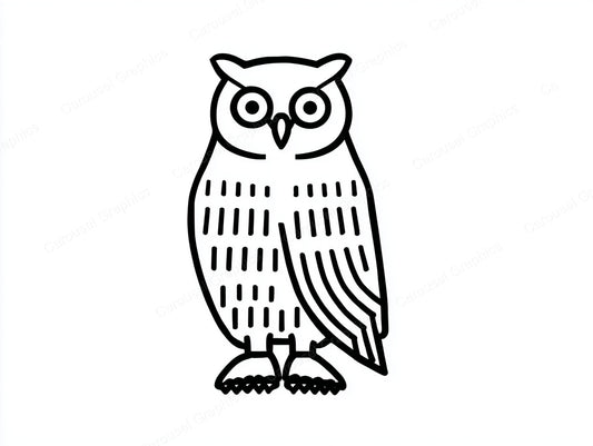 Owl Vector Graphic preview