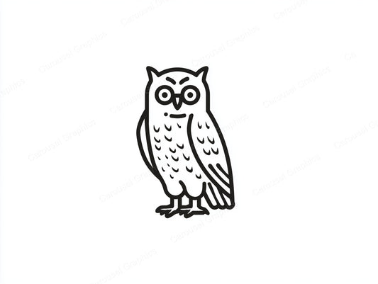 Owl Vector Graphic preview