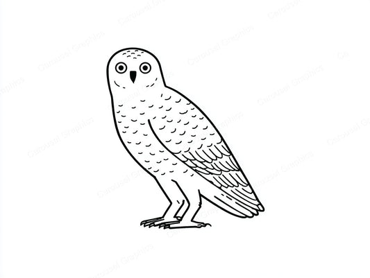Owl Vector Graphic preview