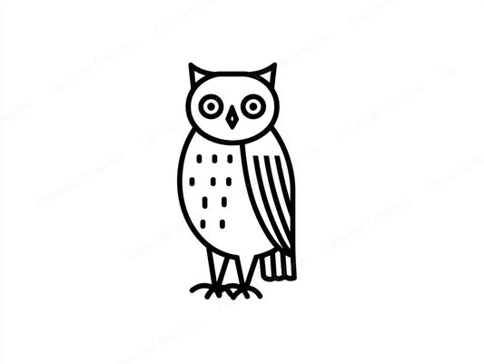 Owl Vector Graphic preview