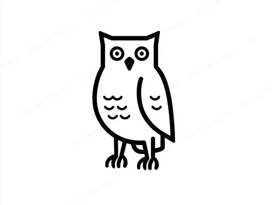 Owl Vector Graphic preview
