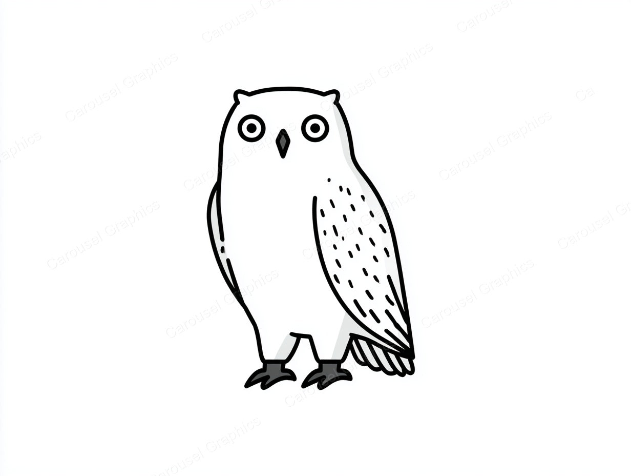 Owl Vector Graphic preview