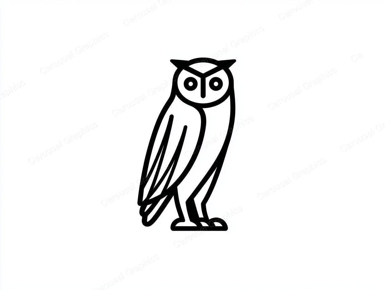 Owl Vector Graphic preview