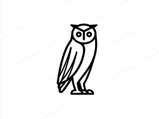 Owl Vector Graphic preview