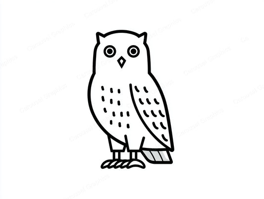 Owl Vector Graphic preview
