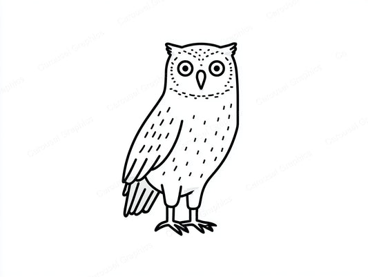 Owl Vector Graphic preview