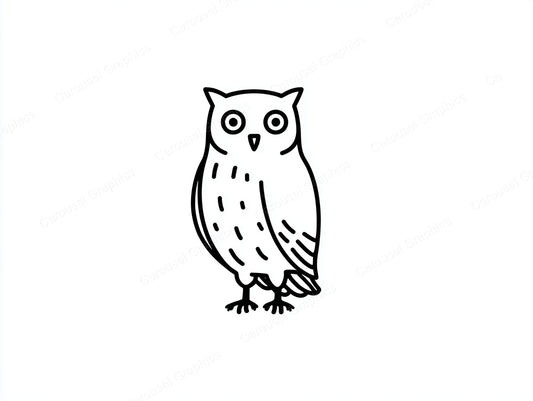 Owl Vector Graphic preview