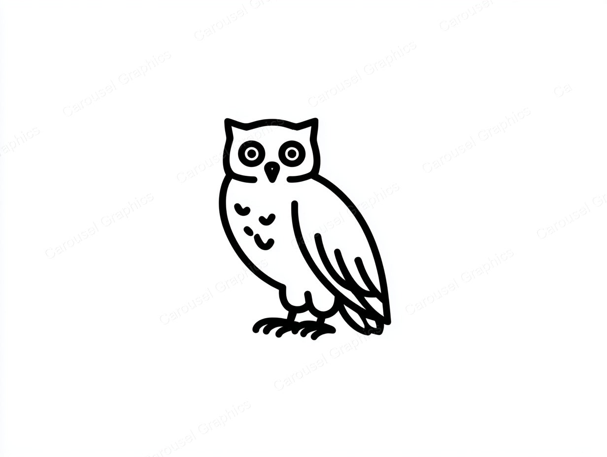 Owl Vector Graphic preview