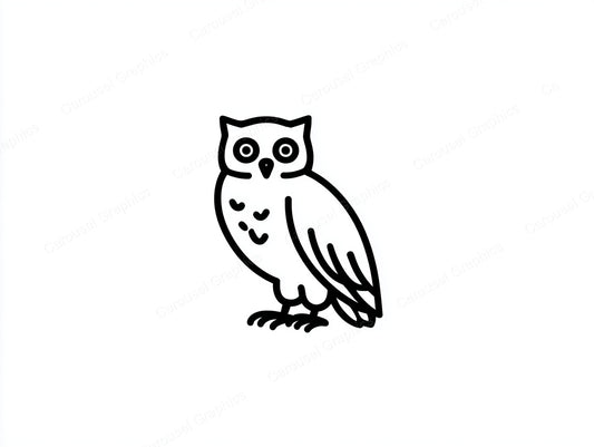 Owl Vector Graphic preview