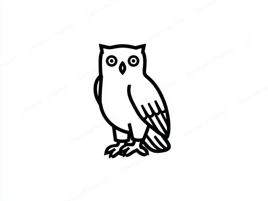 Owl Vector Graphic preview