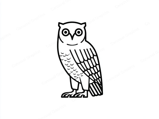 Owl Vector Graphic preview