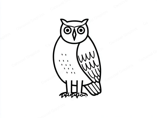 Owl Vector Graphic preview