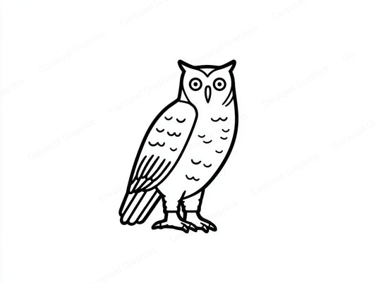 Owl Vector Graphic preview