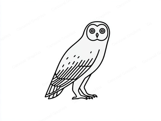 Owl Vector Graphic preview
