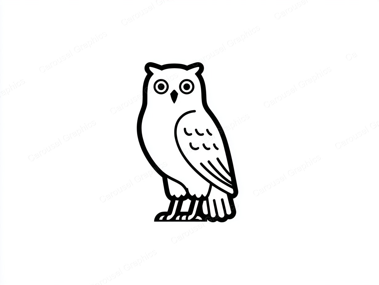 Owl Vector Graphic preview