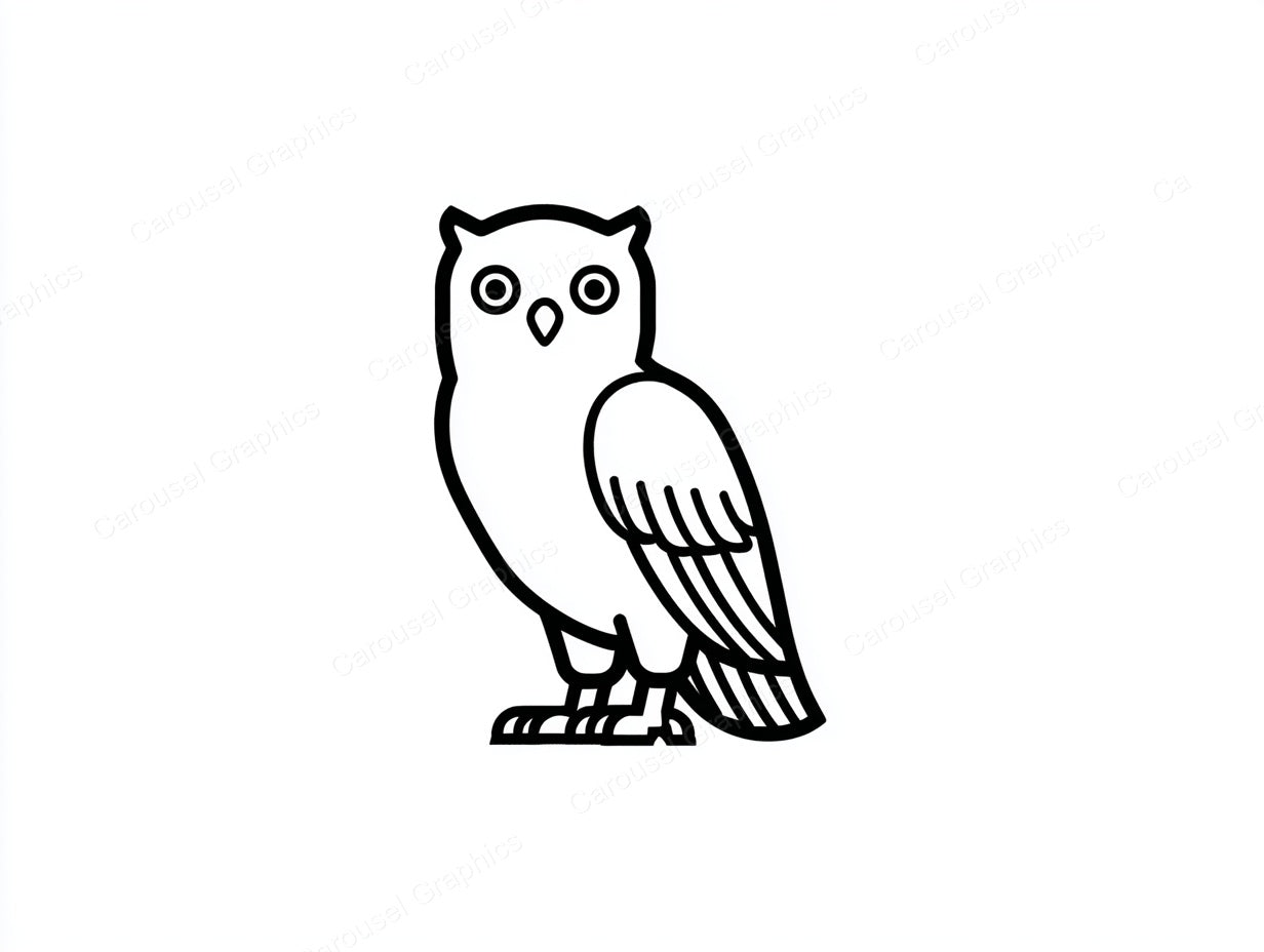 Owl Vector Graphic preview