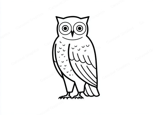 Owl Vector Graphic preview