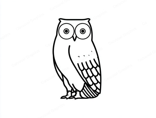 Owl Vector Graphic preview