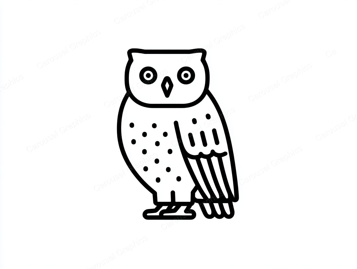 Owl Vector Graphic preview