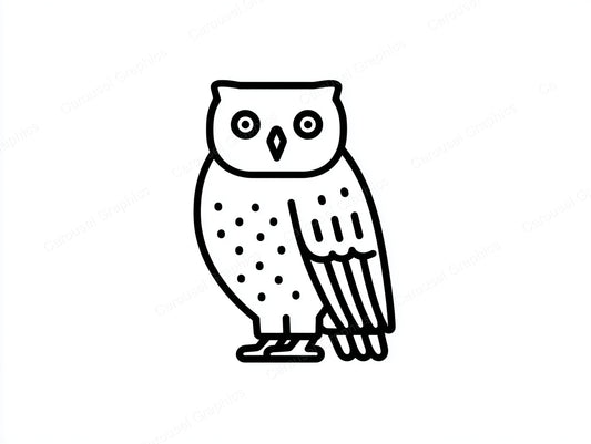 Owl Vector Graphic preview